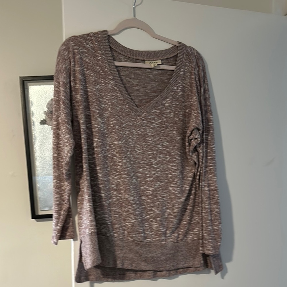Cozy Knit V-Neck Sweater